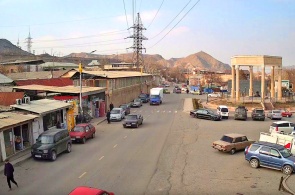 Rotunde in Pulgon. Webcams Bischkek