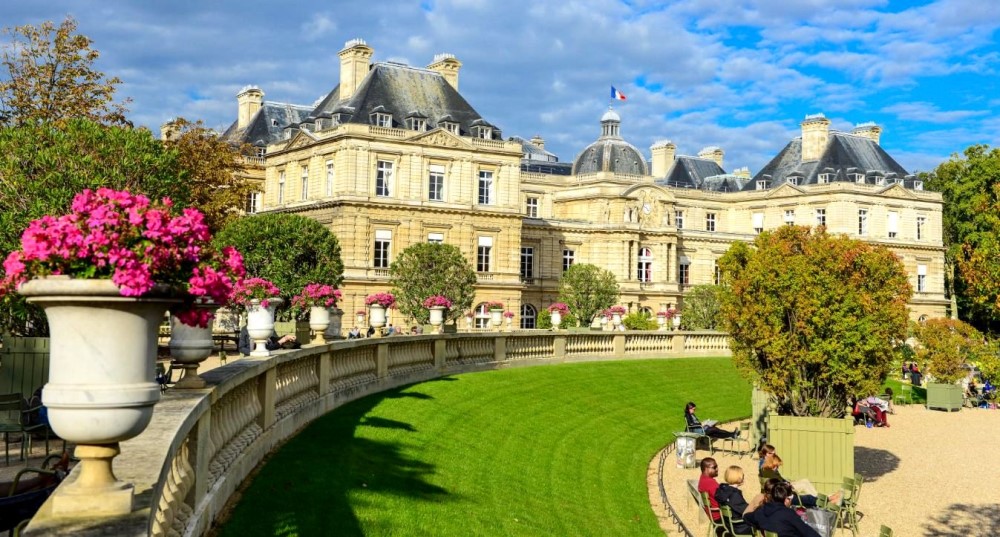 Люксембургский сад Париж