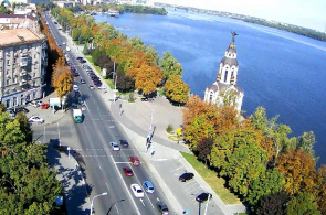 Sicheslavskaya Böschung. Webcams in Dnepropetrovsk online