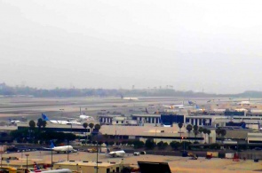 Internationaler Flughafen. Webcams Los Angeles