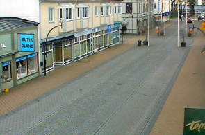 Storgatan Straße. Borgholm Schweden Webcam online