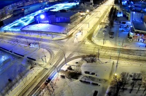 Kreuzung Primorsky Boulevard und Revolutionary Street. Webcams Togliatti