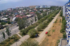 Blick auf die Karbyshev Straße. Volzhsky Webcams online
