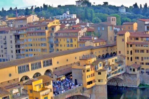 Brücke Ponte Vecchio. Florenz Webcams