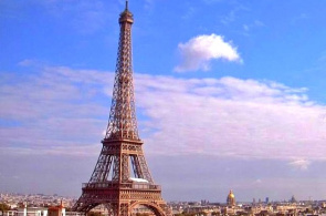 Der Eiffelturm. Pariser Webcams online