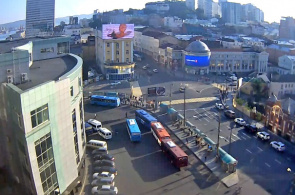 Semenovskaya Platz. Wladiwostok Webcam online