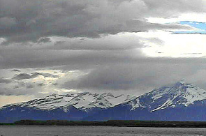 Puerto Natales Chile. Panorama-Webcam online