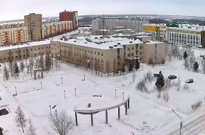 Orudzhev-Platz. Webcams von New Urengoy