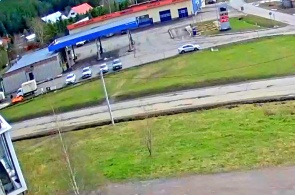 Kreuzung von K. Marx und Rayonnaya. Werchnjaja Salda Webcams online