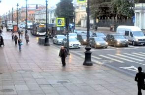 Newski-Prospekt. Ansicht 2. Webcams von St. Petersburg