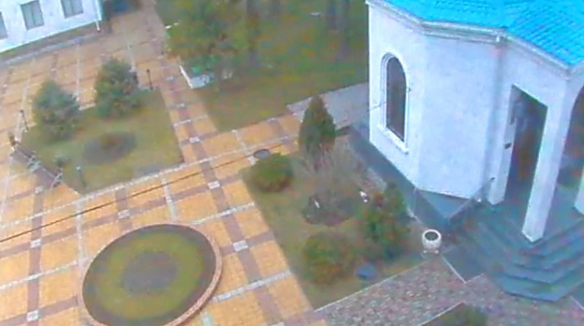 Sanatorium "Blue Wave" Webcam online. Blick auf die Kapelle