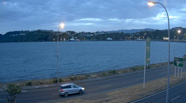 Wellington Coast in Echtzeit