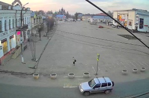 Zentraler Platz in Shuya. Webcams Iwanowo