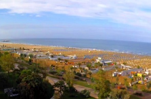 Strand Marina Centro. Rimini-Webcams