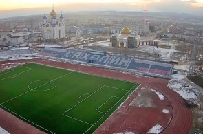 Stadion "Spartak". Webcams in Juschno-Sachalininsk online
