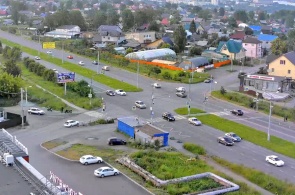 Kreuzung Chernoistochinskoye Highway und Brigadnaya Street. Webcams Nischni Tagil