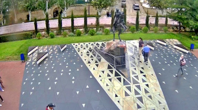 Denkmal für Kotljarewski. Feodosia-Webcams