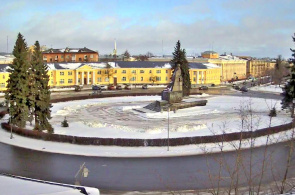 Lenin-Platz. Webcam Petrosawodsk Online