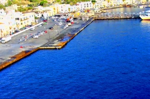 Hafen. Live-Webcams Lipari