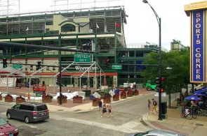 Baseballstadion Wrigley Field. Webcams Chicago online