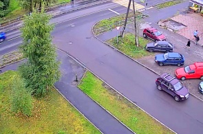 Straßenkreuzung Klyuchevaya - Susanina. Webcams Petrosawodsk