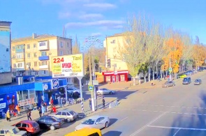 Kreuzung der B. Chmelnitsky Avenue und st. Schmidt. Melitopol-Webcams