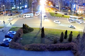 Kreuzung der Straßen Gubkin und Budyonny. Webcams Belgorod