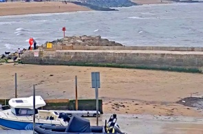 Hafen von Lyme Regis. Webcams Dorset