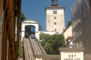 Standseilbahn in Zagreb