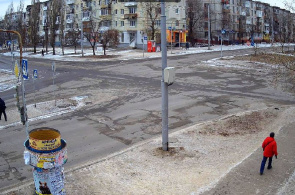 Kreuzung der Straße von Donezk und der Guards Avenue. Sewerodonetsk online