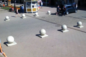 Webcam im historischen Zentrum von Yeysk, in der Swerdlow-Straße