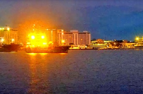 Blick auf den Hafen von Kingston. Webcams Kingston