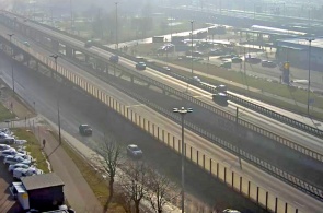 Kaliskaya-Überführung. Lodz Webcams online