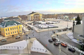 Kirow-Platz. Webcams in Petrosawodsk online