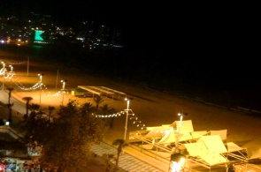 Blick auf den Strand im Sommerferienort Costa Blanca. Valencia-Webcams
