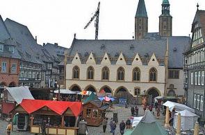 Marktplatz und Rathaus. Goslar Webcams online