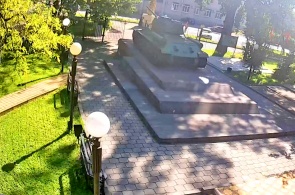 Panzer im Central Park. Georgievsk-Webcams online