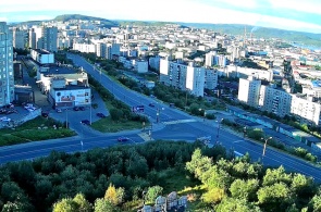 Kreuzung von Starostin und Mir. Webcams Murmansk