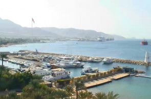 Aqaba Webcam online. Hafen