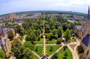 Universität Notre Dame. South Bend Webcams online