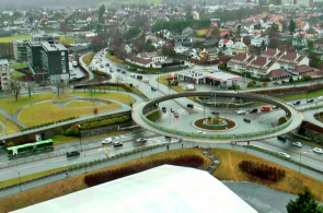E39 / Fv509 Tjensvoll Kreuzung. Stavanger Webcams online
