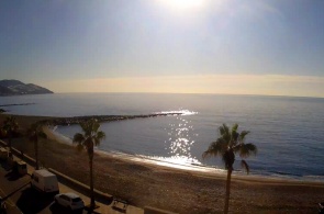 Blick auf die Playa de San Cristóbal. Webcams Granada