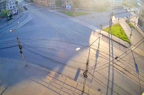 Kreuzung von Frunze - Straßen der Kosmonauten. Webcams Nischni Tagil