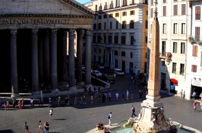 Römisches Pantheon. Rom Webcams online