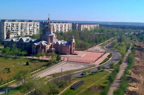 Sobornaya Square Severodonetsk Webcam online