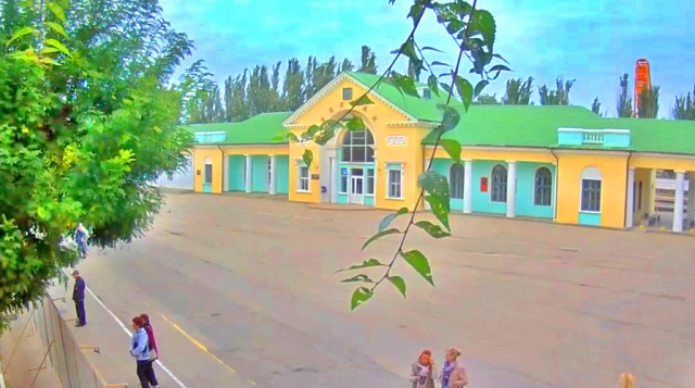 Bahnhofsplatz 1. Webcams von Feodosia