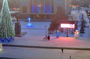 Komsomolskaja-Platz. Webcams Orsk