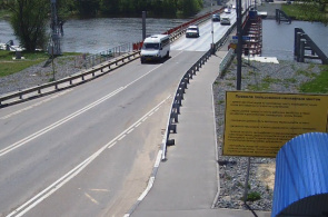 Mityaevsky-Brücke. Kolomna Webcam online
