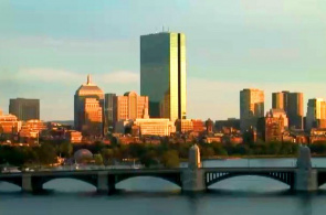 Panorama der Stadt. Boston Webcams online