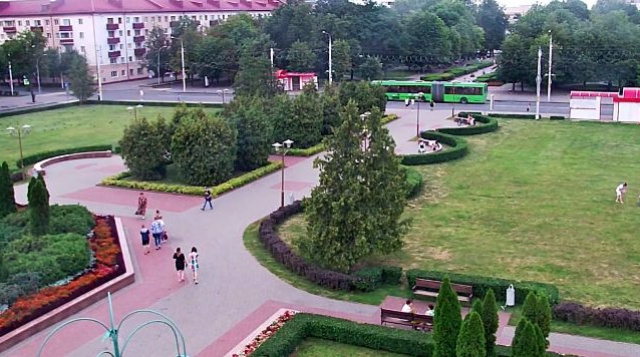 Lenin-Platz. Bobruisk Webcam online